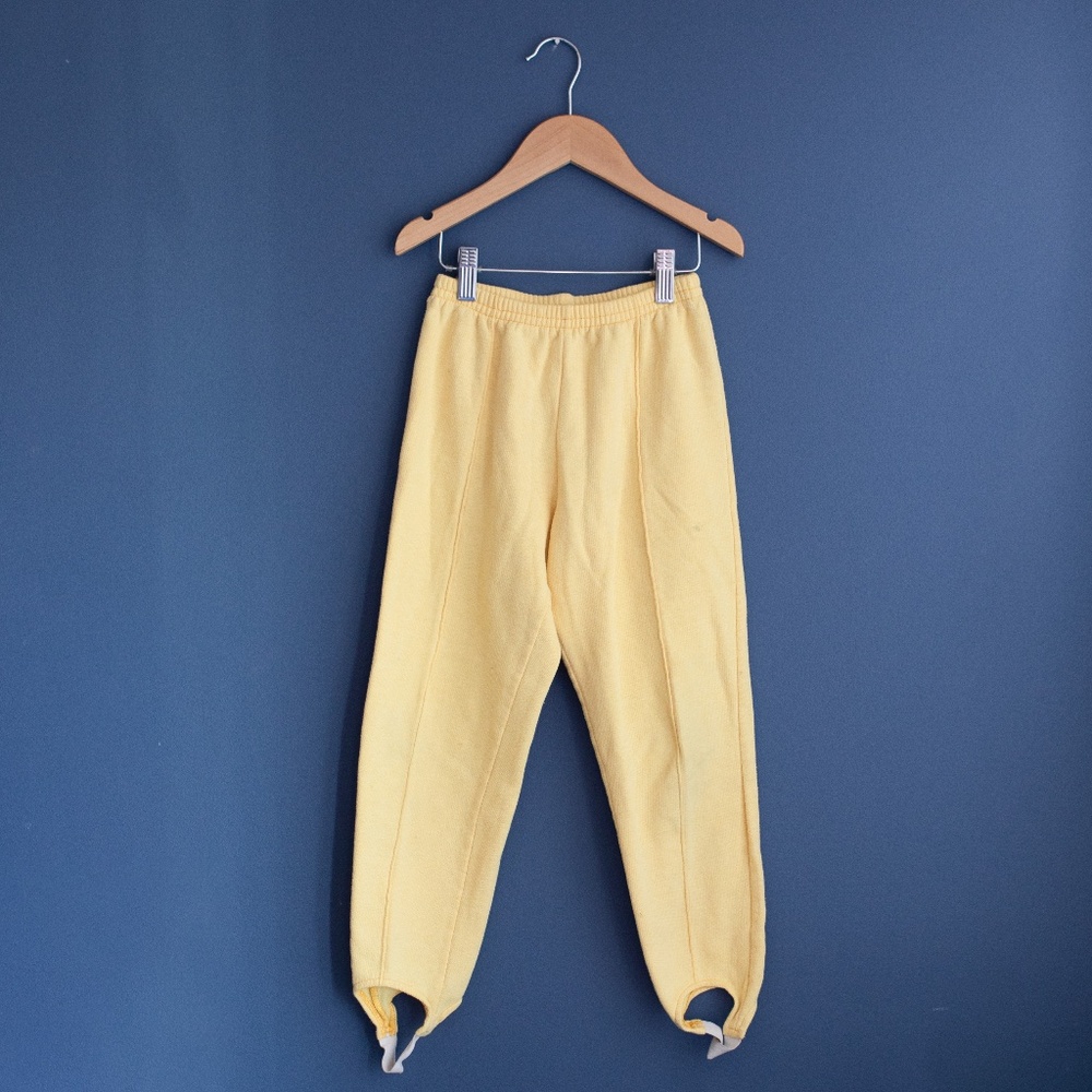 VINTAGE stirrup sweatpants